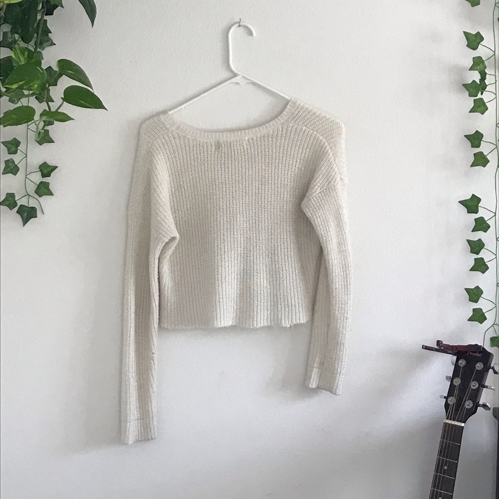 White sweater